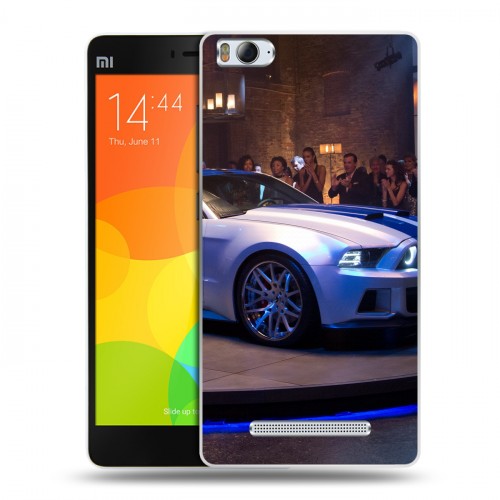 Дизайнерский пластиковый чехол для Xiaomi Mi4i Need for speed