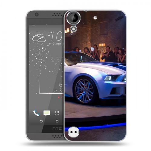 Дизайнерский пластиковый чехол для HTC Desire 530 Need for speed