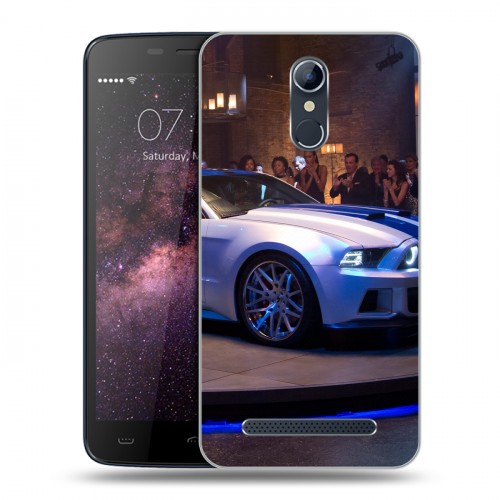 Дизайнерский силиконовый чехол для Homtom HT17 Need for speed