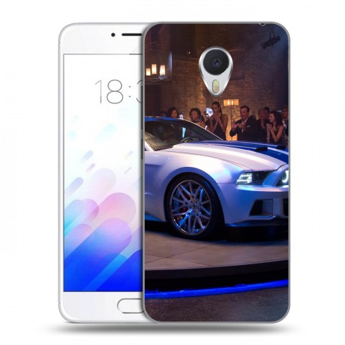 Дизайнерский пластиковый чехол для Meizu M3E Need for speed