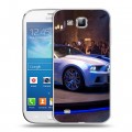 Дизайнерский пластиковый чехол для Samsung Galaxy Premier Need for speed