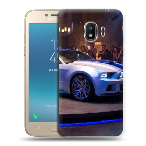 Дизайнерский пластиковый чехол для Samsung Galaxy J2 (2018) Need for speed