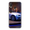 Дизайнерский пластиковый чехол для Huawei P20 Lite Need for speed