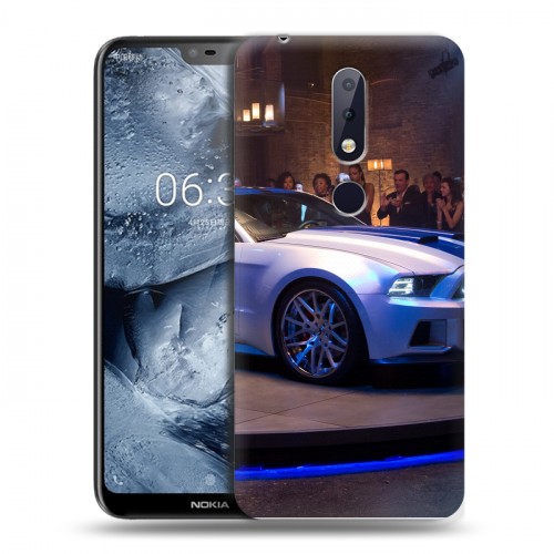 Дизайнерский пластиковый чехол для Nokia 6.1 Plus Need for speed