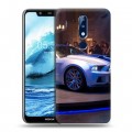 Дизайнерский силиконовый чехол для Nokia 5.1 Plus Need for speed