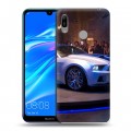 Дизайнерский пластиковый чехол для Huawei Y6 (2019) Need for speed