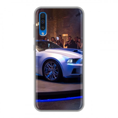 Дизайнерский силиконовый чехол для Samsung Galaxy A50 Need for speed