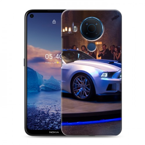 Дизайнерский силиконовый чехол для Nokia 5.4 Need for speed