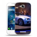 Дизайнерский пластиковый чехол для Lenovo A706 Need for speed