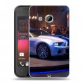 Дизайнерский пластиковый чехол для HTC Desire 200 Need for speed