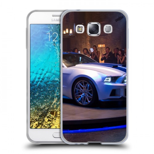 Дизайнерский пластиковый чехол для Samsung Galaxy E5 Need for speed