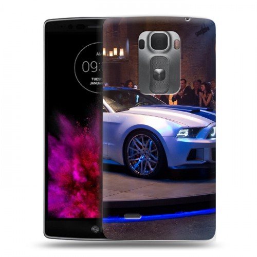 Дизайнерский пластиковый чехол для LG G Flex 2 Need for speed