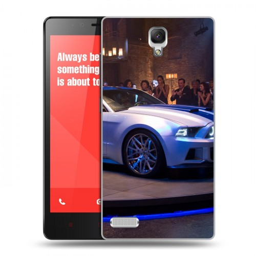 Дизайнерский пластиковый чехол для Xiaomi RedMi Note Need for speed