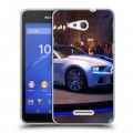 Дизайнерский пластиковый чехол для Sony Xperia E4g Need for speed