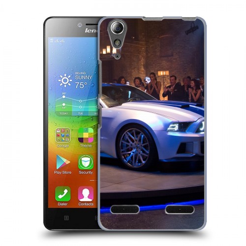 Дизайнерский пластиковый чехол для Lenovo A6000 Need for speed