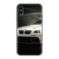 Дизайнерский силиконовый чехол для Iphone x10 Need for speed