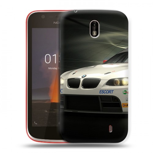 Дизайнерский пластиковый чехол для Nokia 1 Need for speed