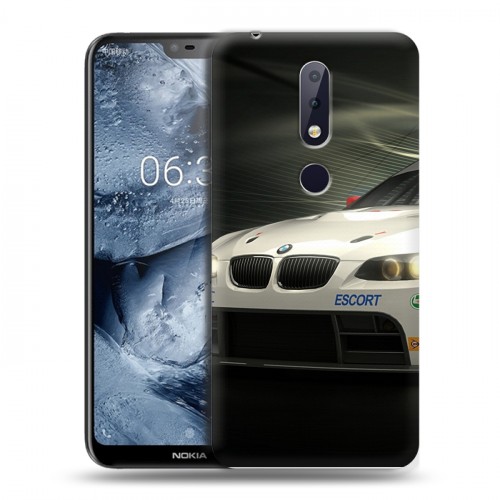 Дизайнерский пластиковый чехол для Nokia 6.1 Plus Need for speed