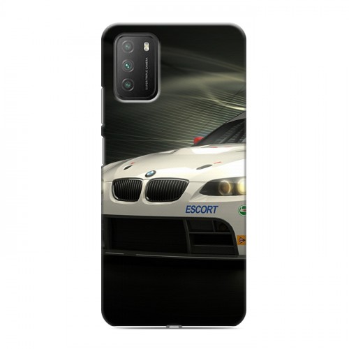 Дизайнерский пластиковый чехол для Xiaomi Poco M3 Need for speed