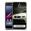 Дизайнерский силиконовый чехол для Sony Xperia E1 Need for speed