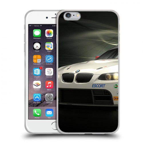 Дизайнерский силиконовый чехол для Iphone 6 Plus/6s Plus Need for speed