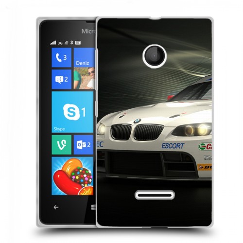 Дизайнерский пластиковый чехол для Microsoft Lumia 435 Need for speed