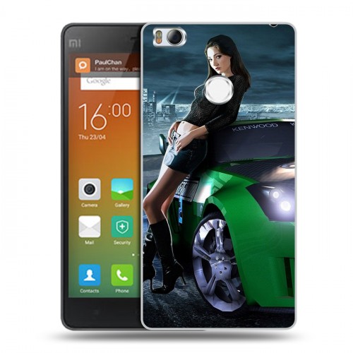 Дизайнерский пластиковый чехол для Xiaomi Mi4S Need for speed