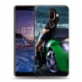 Дизайнерский пластиковый чехол для Nokia 7 Plus Need for speed