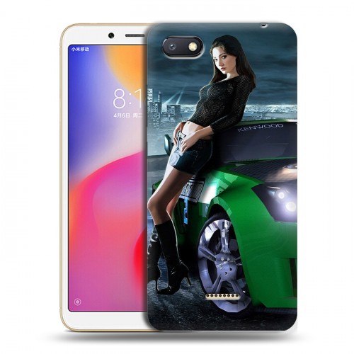 Дизайнерский пластиковый чехол для Xiaomi RedMi 6A Need for speed