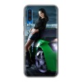 Дизайнерский силиконовый чехол для Samsung Galaxy A50 Need for speed