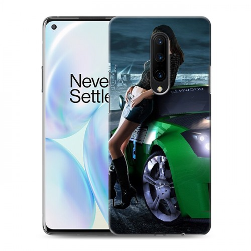 Дизайнерский силиконовый чехол для OnePlus 8 Need for speed