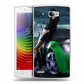 Дизайнерский пластиковый чехол для Lenovo S920 Need for speed