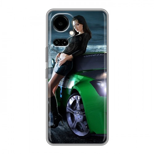 Дизайнерский силиконовый чехол для Tecno Camon 19 Need for speed