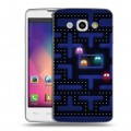 Дизайнерский пластиковый чехол для LG L60 Pacman