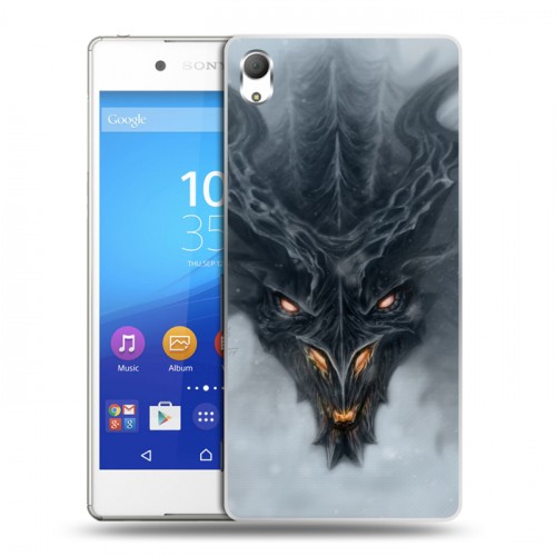 Дизайнерский пластиковый чехол для Sony Xperia Z3+ Skyrim