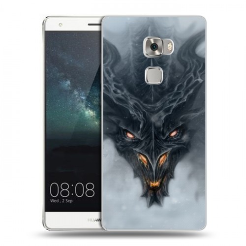 Дизайнерский пластиковый чехол для Huawei Mate S Skyrim