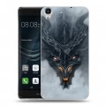 Дизайнерский пластиковый чехол для Huawei Y6II Skyrim