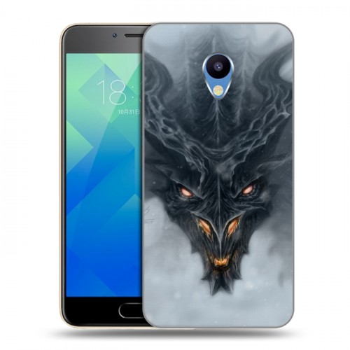 Дизайнерский пластиковый чехол для Meizu M5 Skyrim