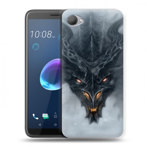 Дизайнерский пластиковый чехол для HTC Desire 12 Skyrim