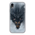 Дизайнерский силиконовый чехол для Iphone Xr Skyrim