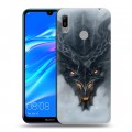 Дизайнерский пластиковый чехол для Huawei Y6 (2019) Skyrim