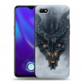 Дизайнерский силиконовый с усиленными углами чехол для OPPO A1k Skyrim