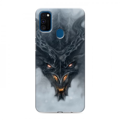 Дизайнерский силиконовый чехол для Samsung Galaxy M30s Skyrim