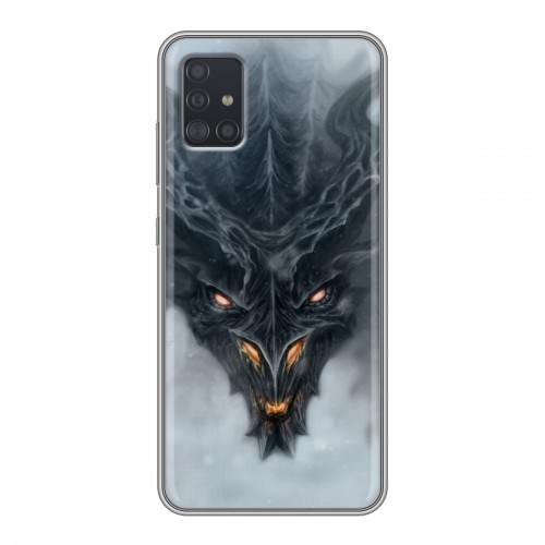 Дизайнерский силиконовый чехол для Samsung Galaxy A51 Skyrim