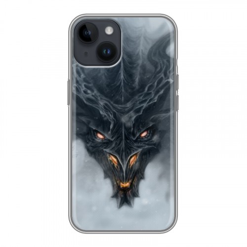 Дизайнерский пластиковый чехол для Iphone 14 Skyrim