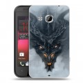 Дизайнерский пластиковый чехол для HTC Desire 200 Skyrim