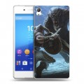 Дизайнерский пластиковый чехол для Sony Xperia Z3+ Skyrim