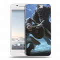 Дизайнерский пластиковый чехол для HTC One A9 Skyrim