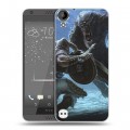 Дизайнерский пластиковый чехол для HTC Desire 530 Skyrim