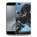 Дизайнерский пластиковый чехол для Xiaomi Mi5C Skyrim